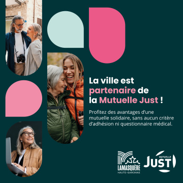 Lamasqure s’engage avec la mutuelle communale JUST